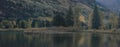 Beaver lake reflections near Marble Colorado Royalty Free Stock Photo