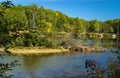 Beaver Lodge at Pandapas Pond Royalty Free Stock Photo