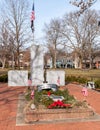 Beaver, Pennsylvania, USA 1-30-21 The Beaver County Vietnam War Memorial Royalty Free Stock Photo