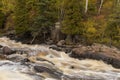 Beaver River Waterfall In Autumn