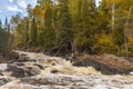 Beaver River Waterfall In Autumn