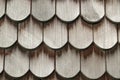 Beaver tail roof tiles