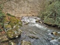 Beaverdam Creek at Backbone Rock Royalty Free Stock Photo