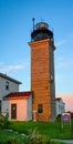 Beavertail Lighthouse Royalty Free Stock Photo