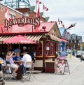Beavertails Stand In Ottawa,ONtario,Canada Royalty Free Stock Photo