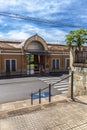 Facade and entrance to the Railway Museum `Osvaldo Schiavon`
