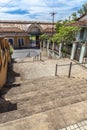 Facade and entrance to the Railway Museum `Osvaldo Schiavon`