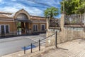 Facade and entrance to the Railway Museum `Osvaldo Schiavon`