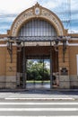 Facade and entrance to the Railway Museum `Osvaldo Schiavon`