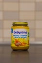 Bebiprima baby food on a table