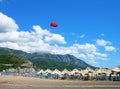 Becici beach, Montenegro