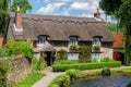 Beck Isle Cottage, Thornton le Dale, Yorkshire. Royalty Free Stock Photo