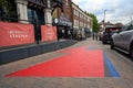 The Bowie `Lightning Bolt` in Beckenham High Street