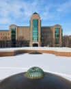 Beckman Institute at the University of Illinois Royalty Free Stock Photo