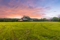 Beckov castle in Slovakia near Trencin town Royalty Free Stock Photo