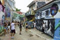 Beco do Batman street in Sao Paulo, Brazil