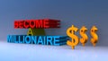 Become a millionaire on blue