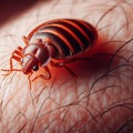 bed bug bites Royalty Free Stock Photo