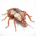 bed bugs isolated created with Generative AI technology Royalty Free Stock Photo