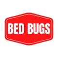Bed bugs symbol icon Royalty Free Stock Photo