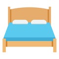 Bed Color vector icon fully editable