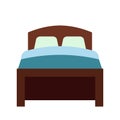 Bed flat icon