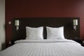 Bed in hotel Royalty Free Stock Photo