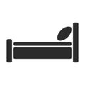 Bed icon vector illustration design isolated furniture