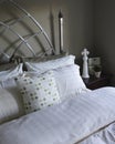 Bed Linens and Pillow Cases Royalty Free Stock Photo