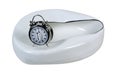 Bed Pan and Timer Royalty Free Stock Photo