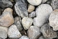 Bed of rocks Royalty Free Stock Photo