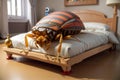 Bedbug colony on the mattress