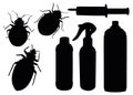 Bedbugs and remedies for them in the set