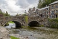 Beddgelert Bridge spanning the River Colwyn