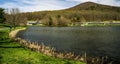 Springtime at the Peaks of Otter Lodge on the Blue Ridge Parkway, Virginia, USA Royalty Free Stock Photo