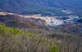 Late Winter View from Quarry Overlook, Bedford County, Virginia, USA.