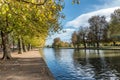 Bedford embankment in the UK