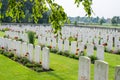 The Bedford House Cemetery world war one Ypres Flander Belgium Royalty Free Stock Photo
