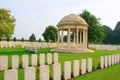 The Bedford House Cemetery world war one Ypres Flander Belgium Royalty Free Stock Photo