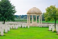 The Bedford House Cemetery world war one Ypres Flander Belgium Royalty Free Stock Photo