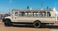 Bedford Oldtimer bus at the annual national oldtimer day in Lelystad Royalty Free Stock Photo