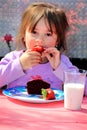 Bedhead Breakfast Royalty Free Stock Photo