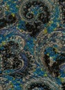 Bedizened Jeweled Paisley