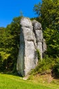 Bedkowska Baszta rock known as Dupa Slonia - ElephantÃ¢â¬â¢s Ass - in Bedkowska Valley near Cracow in Lesser Poland