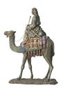 Bedouin on camel Royalty Free Stock Photo