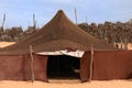 Bedouin camp Royalty Free Stock Photo