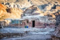 BedouinCavePetra Royalty Free Stock Photo
