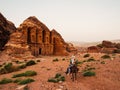 A Bedouin Guide in Petra Royalty Free Stock Photo