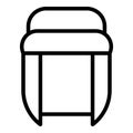 Bedouin turban icon outline vector. Muslim hat