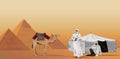 Bedouins and the Pyramids